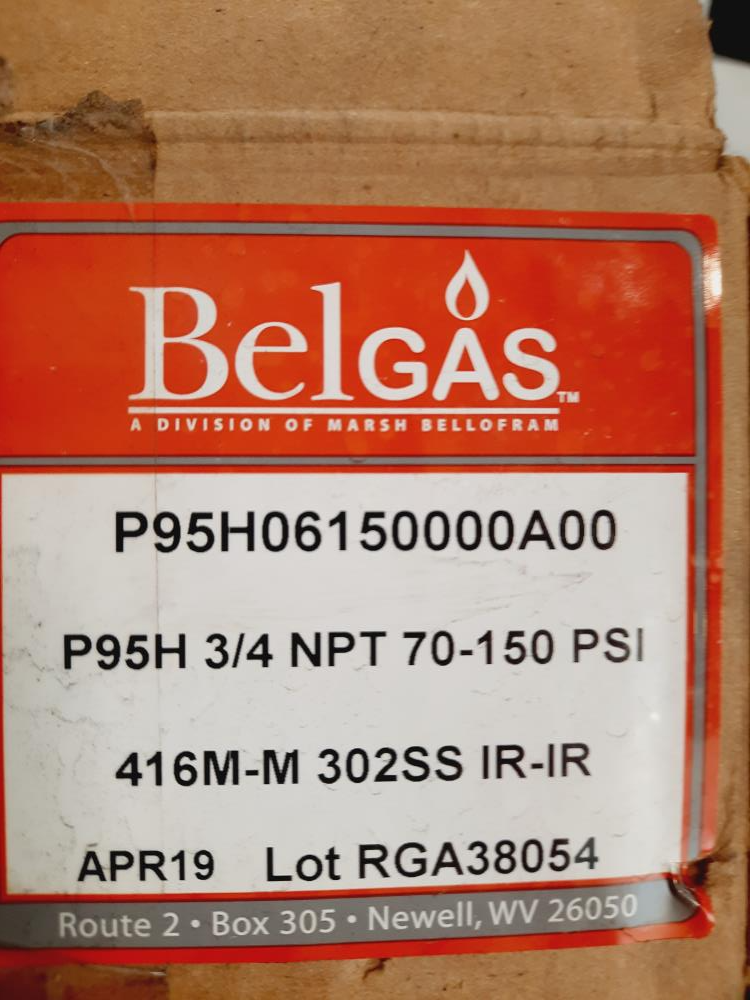 Belgas P95H Pressure Regulator