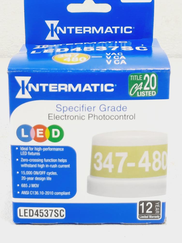 Intematic LED 4537SC Specifier Grade Electronic Photocontrol