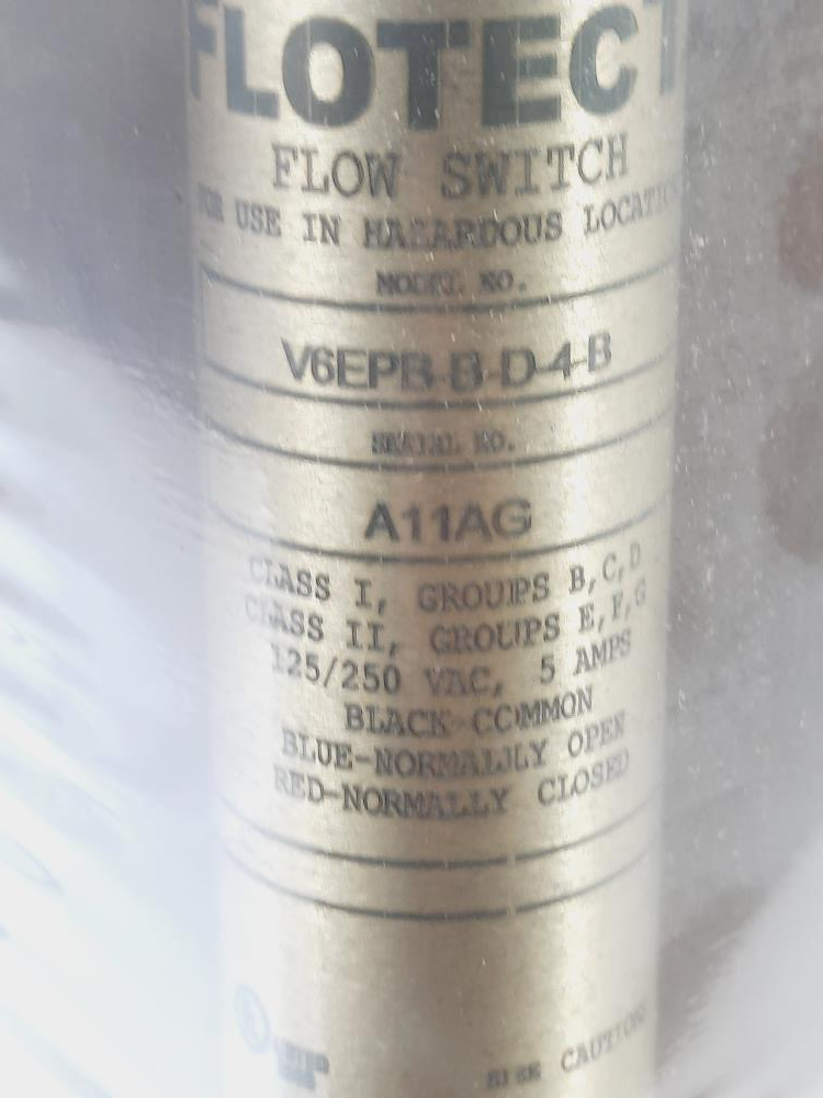 Dwyer V6EPB-B-D-4-B Switch, Flotech