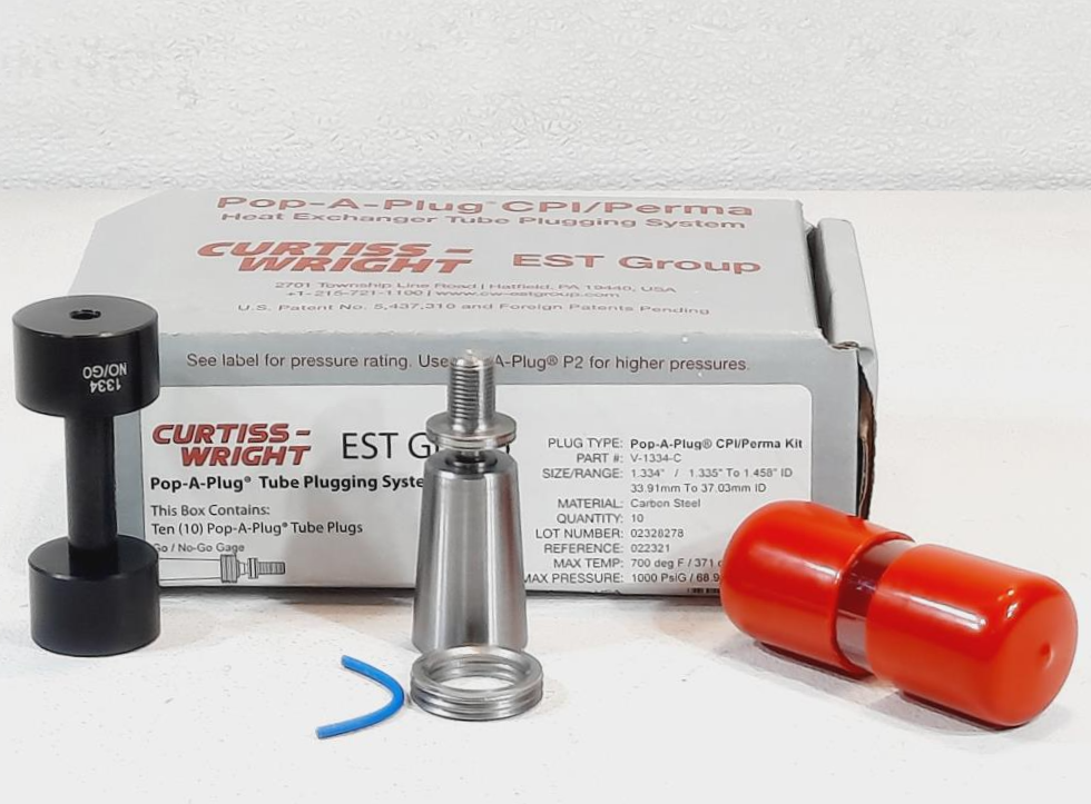 Curtiss-Wright EST Group Pop-A-Plug Tube Plugging System V-1334-C