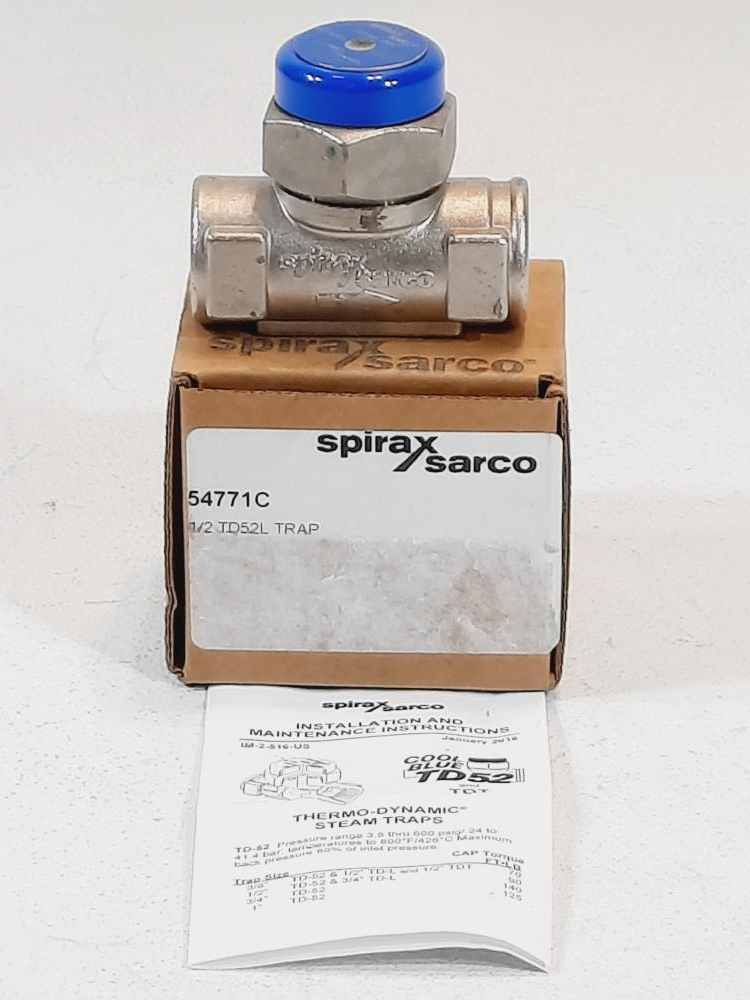 Spirax Sarco 1/2" TD52L Thermo Dynamic Steam Trap 