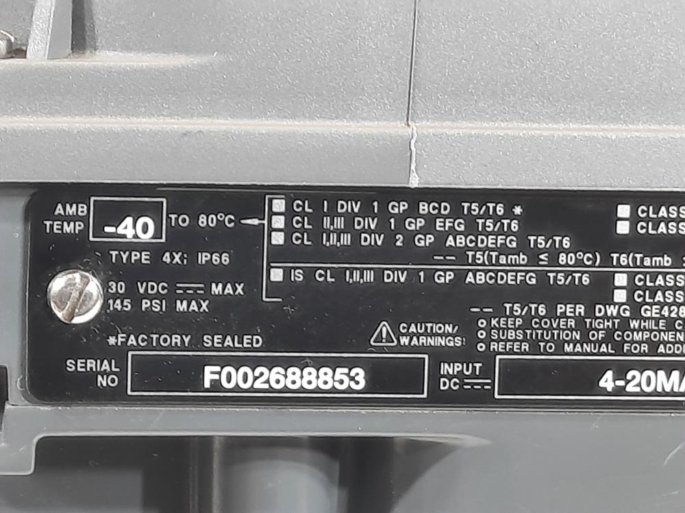 Fisher Fieldvue DVC6005 Valve Positioner