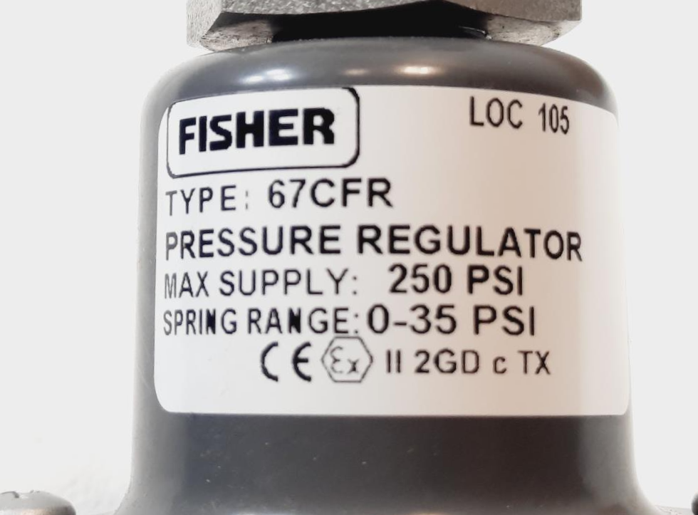 Fisher 250 PSI Pressure Regulator 67CFR