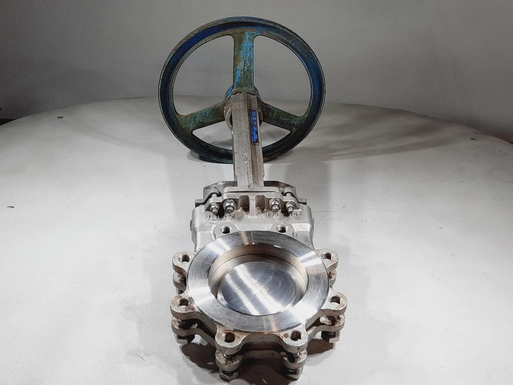 Velan 6" 150# CF8M /316SS Knife Gate Valve