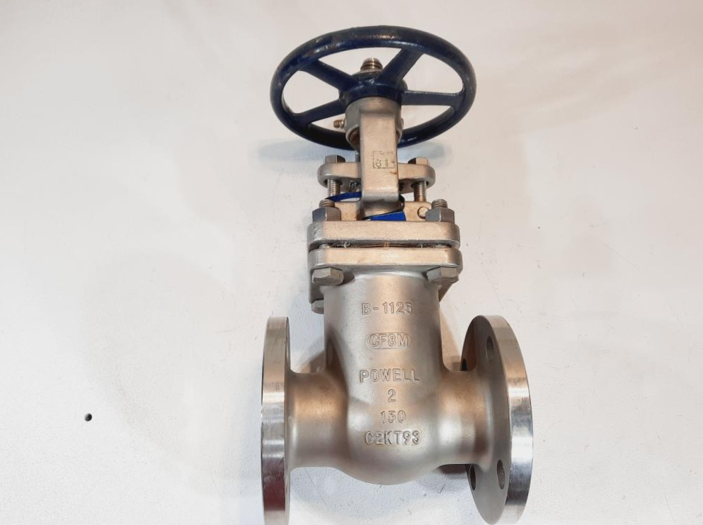 Powell 2" 150#RF CF8m Gate Valve FIG. 2456FM0GXXX