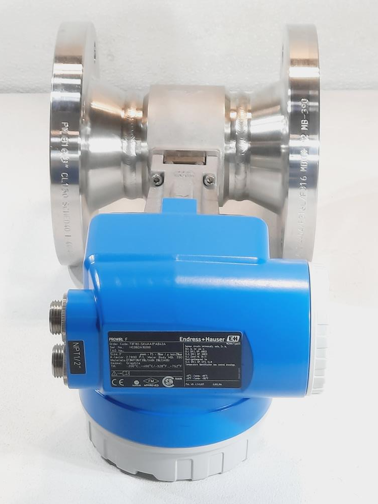 Endress Hauser Prowirl F 3" 150 Stainless Flow Meter 73H80SK4AAIPAB43A