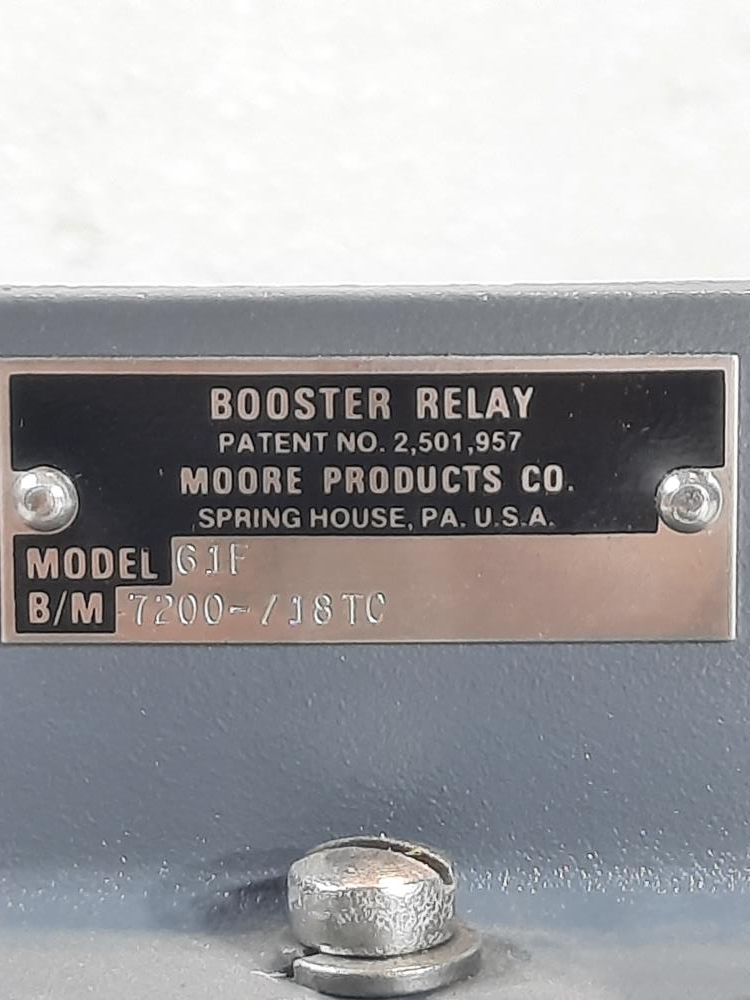 Moore Booster Relay 61F