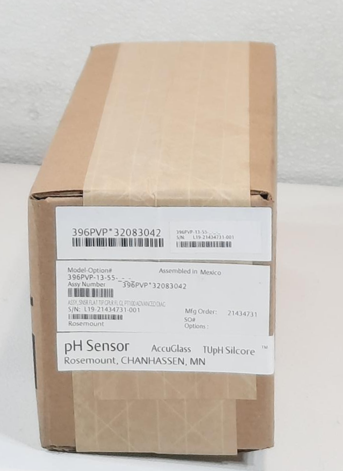 Rosemount Emerson pH Sensor AccuGlass TUpH Silcore 396PVP1355