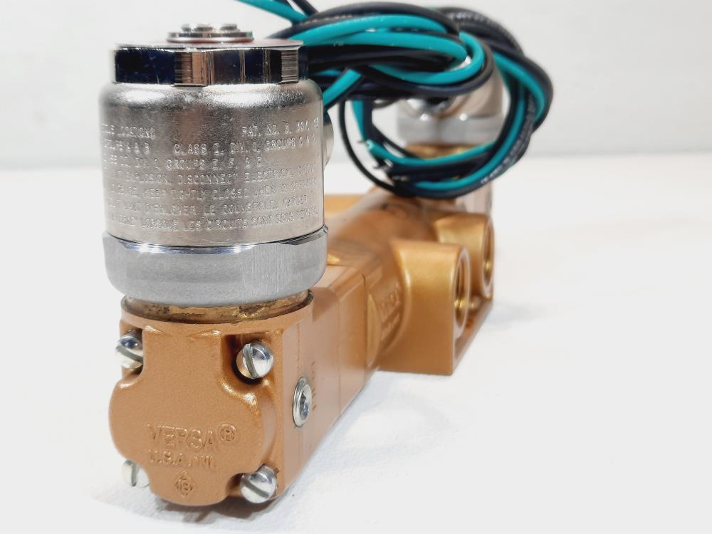 Versa 4 Way Air Valve Model: VXX-4503-XX-A120