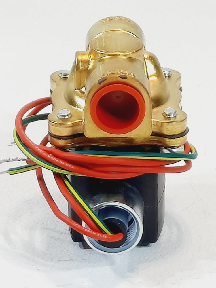 ASCO 2-Way Brass 1/2" Solenoid Valve EF8210G002