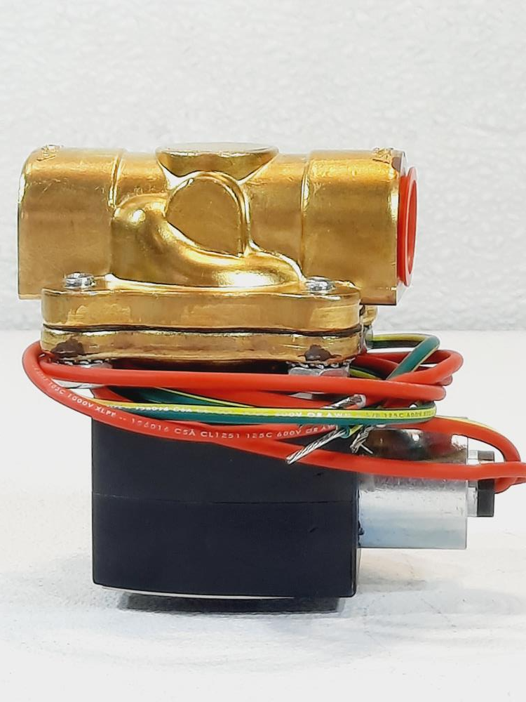 ASCO 2-Way Brass 1/2" Solenoid Valve EF8210G002