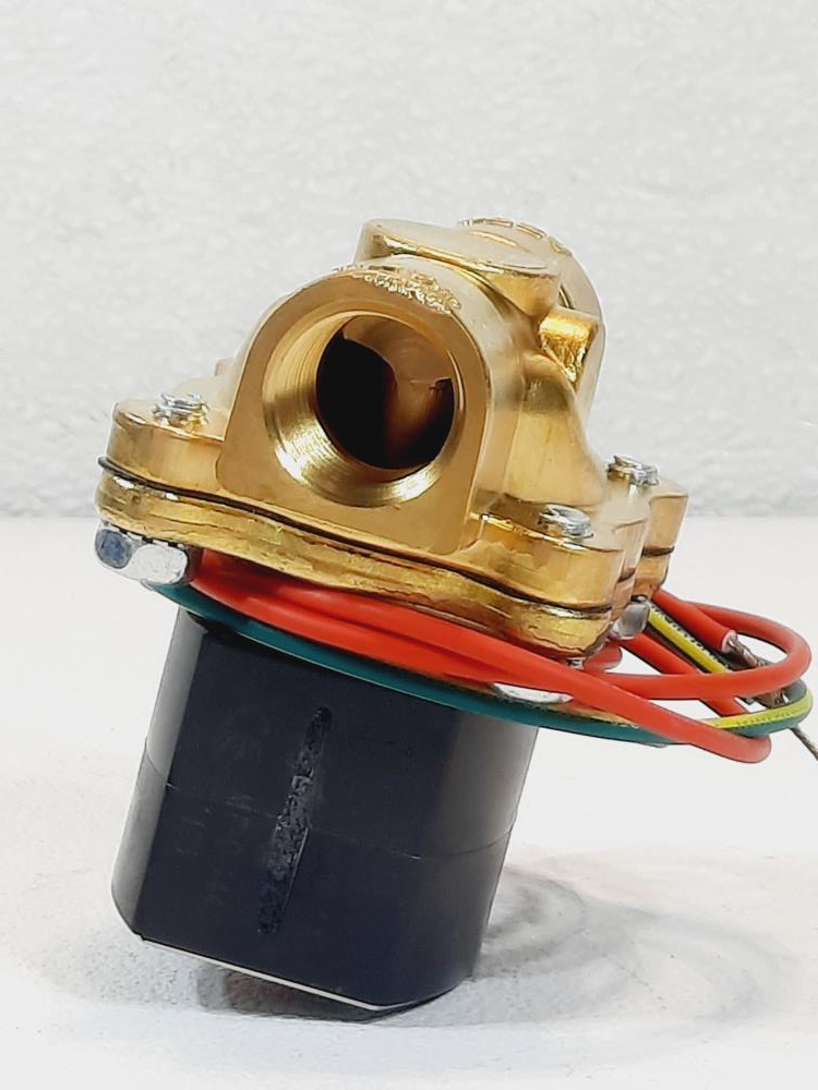 ASCO 2-Way Brass 1/2" Solenoid Valve EF8210G002