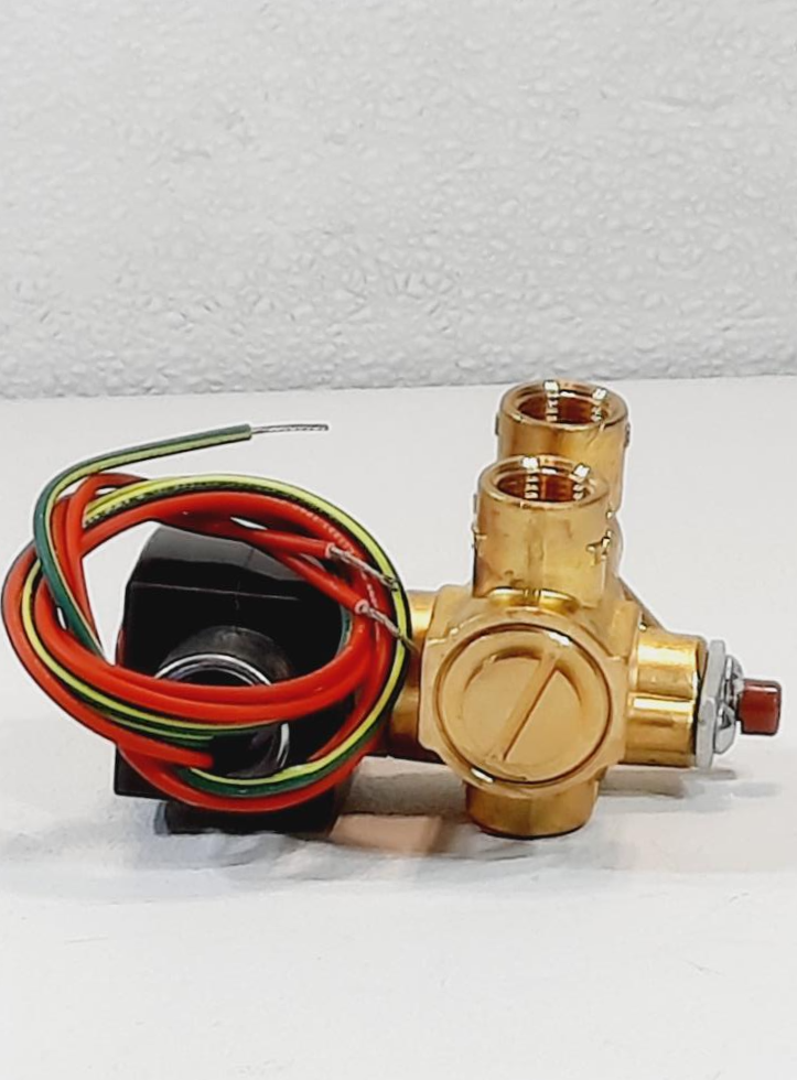 Asco 3-Way Brass 3/8"  Solenoid Valve EF8321G002M0/EF8016G1