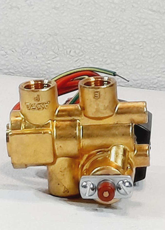 Asco 3-Way Brass 3/8"  Solenoid Valve EF8321G002M0/EF8016G1