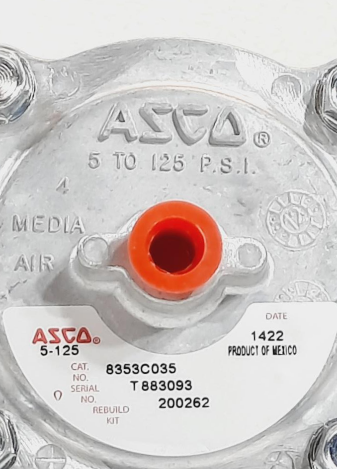 ASCO 8353C035 Aluminum Body High Flow Main Pulse Valve