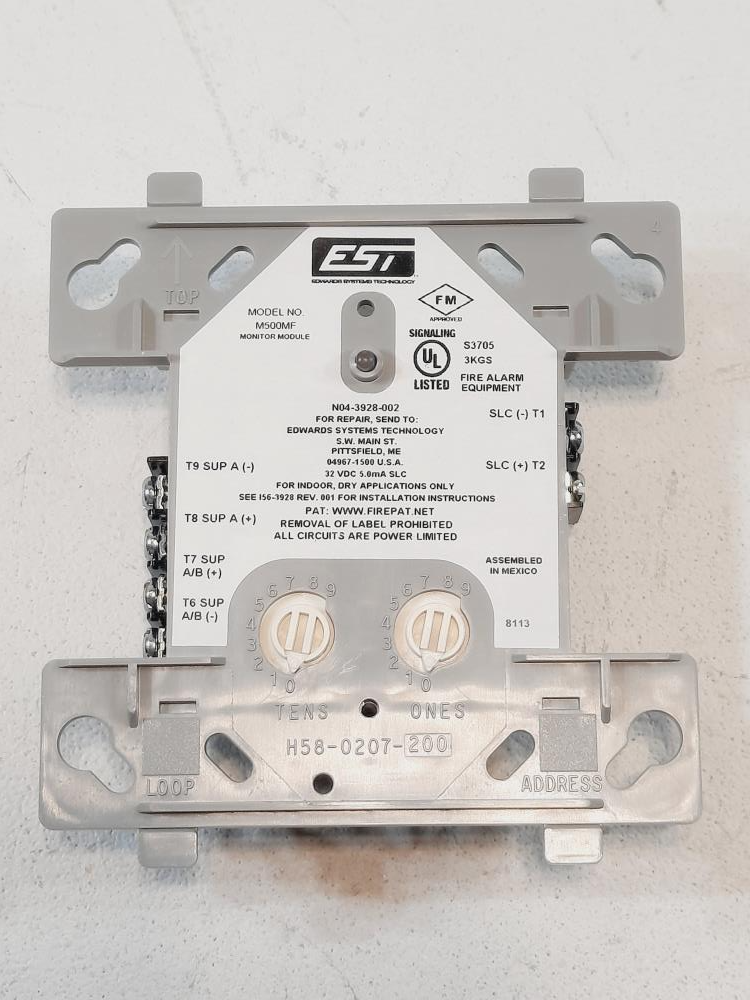 Edwards EST Control Monitor Module M500MF