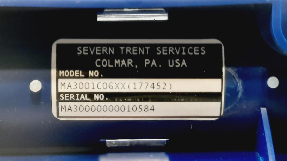 Severn Trent Services Capital Controls Gas Feed System NXT3000 