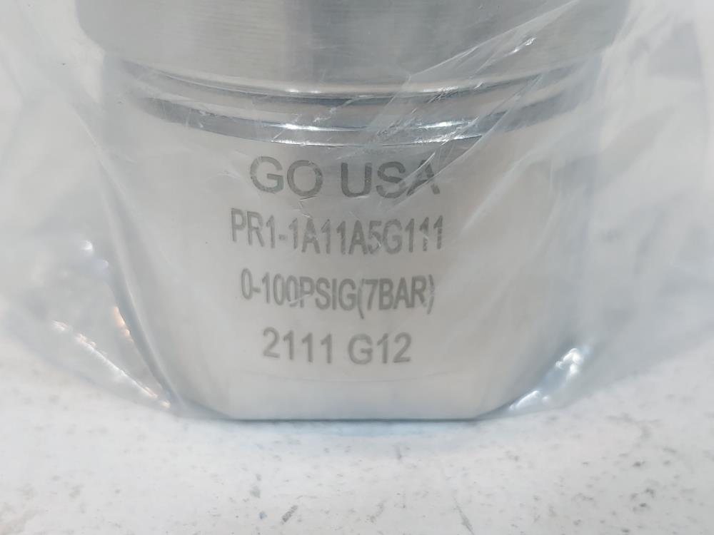 GO Pressure Regulator 0-100  PR1-1A11A5G111