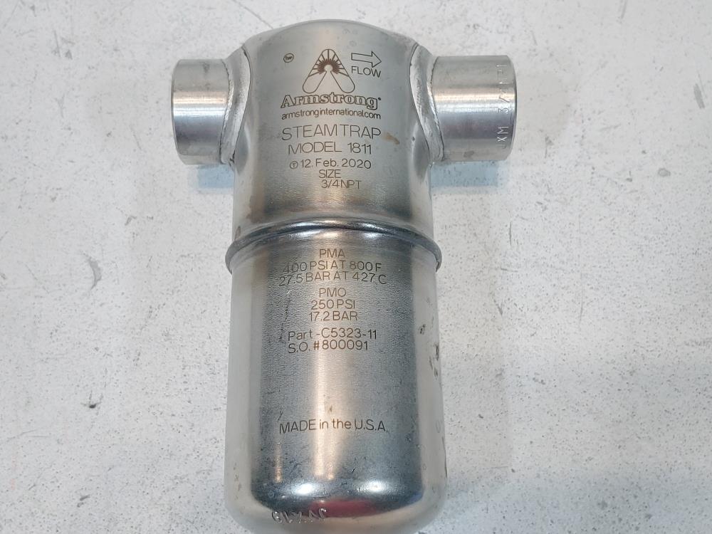 Armstrong 18511 Stainless Steel Inverted Bucket Steam Trap C5323-11