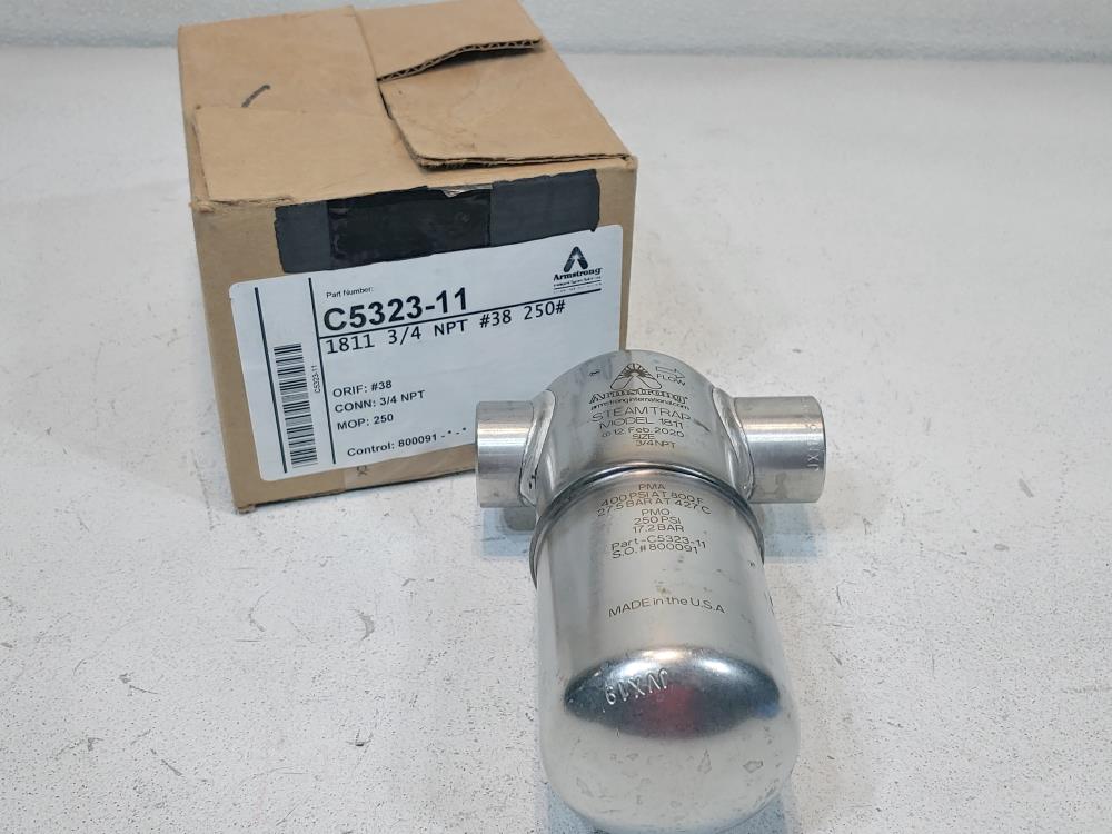 Armstrong 18511Stainless Steel Inverted Bucket Steam Trap C5323-11