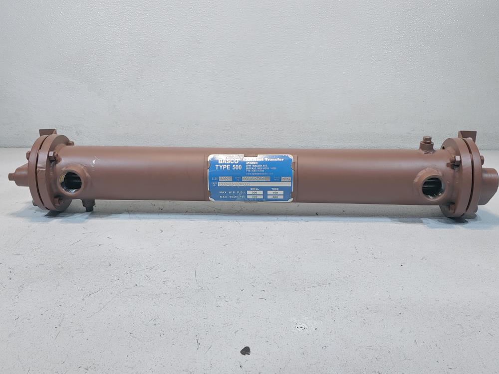 API BASCO 500 Shell and Tube Heat Exchanger 1502-03-024-005