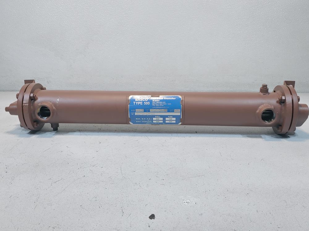 API BASCO 500 Shell and Tube Heat Exchanger 1502-03-024-005