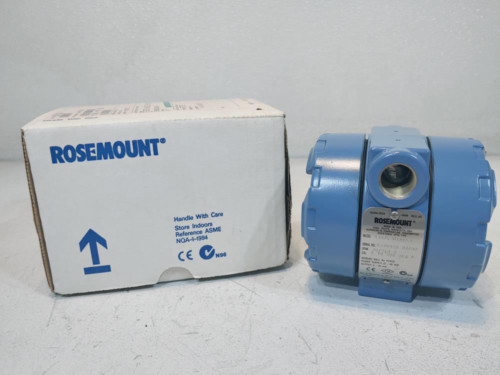 Rosemount Emerson 444RL2U1A1E5 Temperature Transmitter 