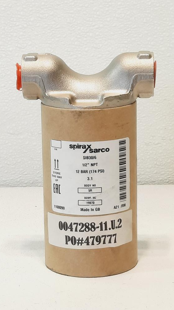 Spirax Sarco, SIB30/6, Stainless Steel Inverted Bucket Steam Trap