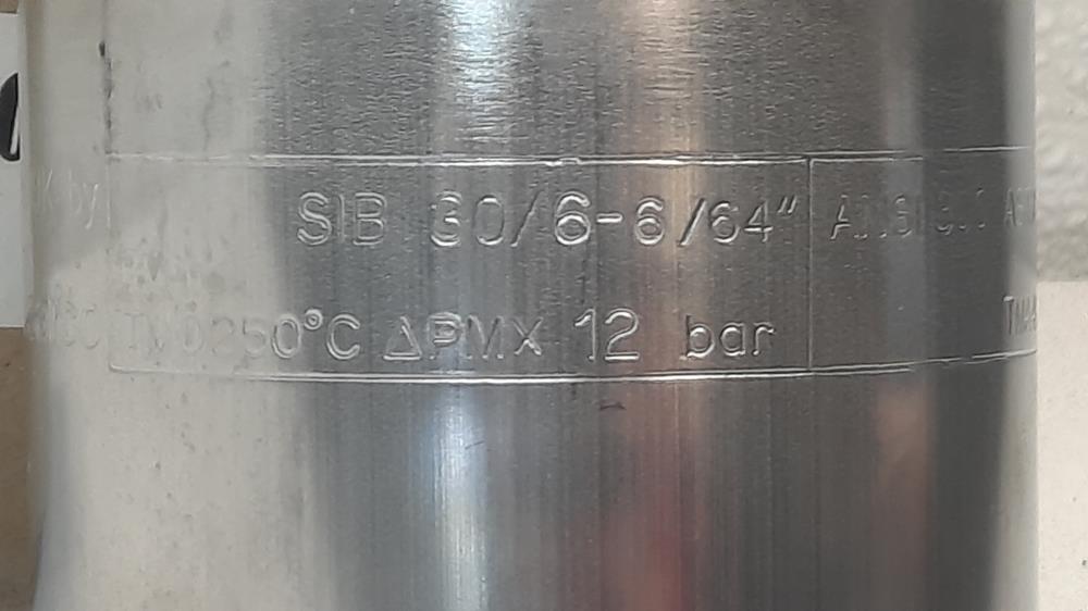 Spirax Sarco, SIB30/6, Stainless Steel Inverted Bucket Steam Trap