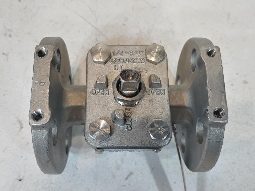 FluoroSeal 3/4" CD4M Plug Valve Fig. 152F