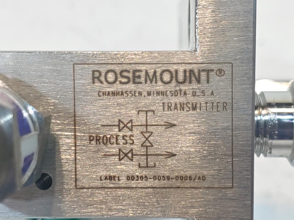 Rosemount Integral Manifold 0305RT32B21SG / Part#: C30515-2124-0300
