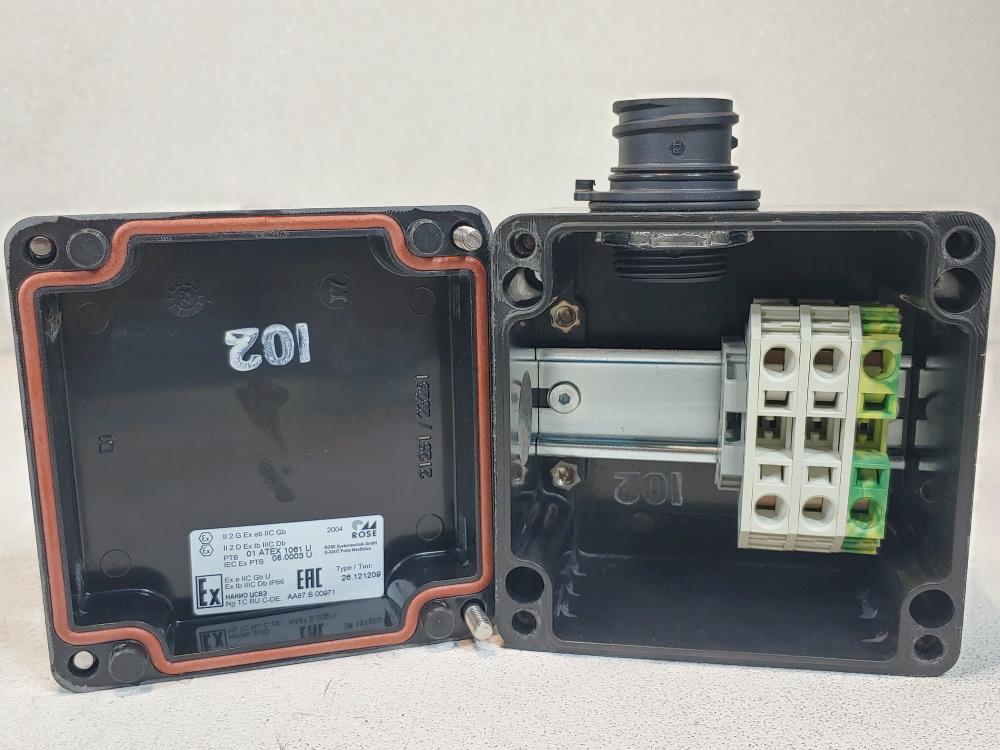 RAYCHEM Power Connection w/ Junction Box  #JBS-100-A & End Seal #E-100-E