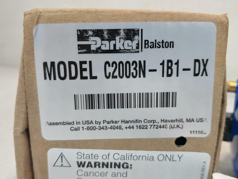 Parker Balston Compressed Air Filter C2003N-1B1-DX