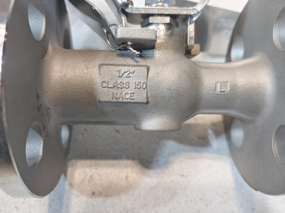 Quadrant 1/2" Flanged Ball Valve  F1RSSRRLOFO5O-Z1