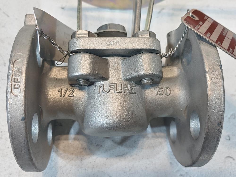 XOMOX Tufline Fig 067 1/2" 150 CF8M Plug Valve 067-6-6-p1-WY