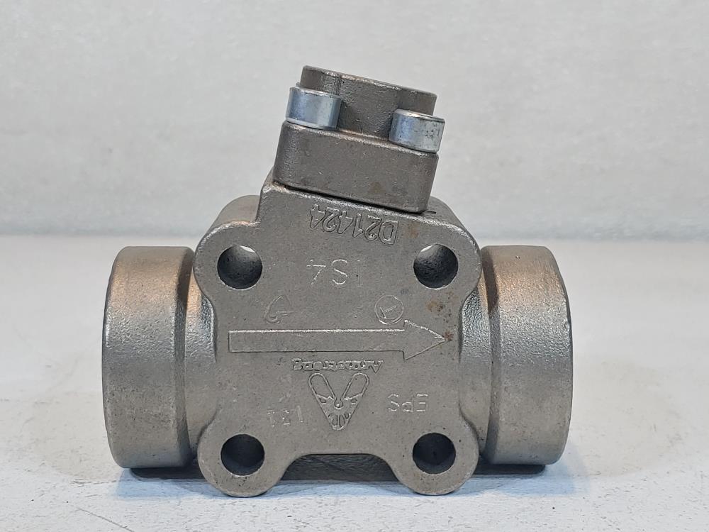 Armstrong IS4 Stainless Steel Steam Trap Universal Connector, 3/4" SW D513680