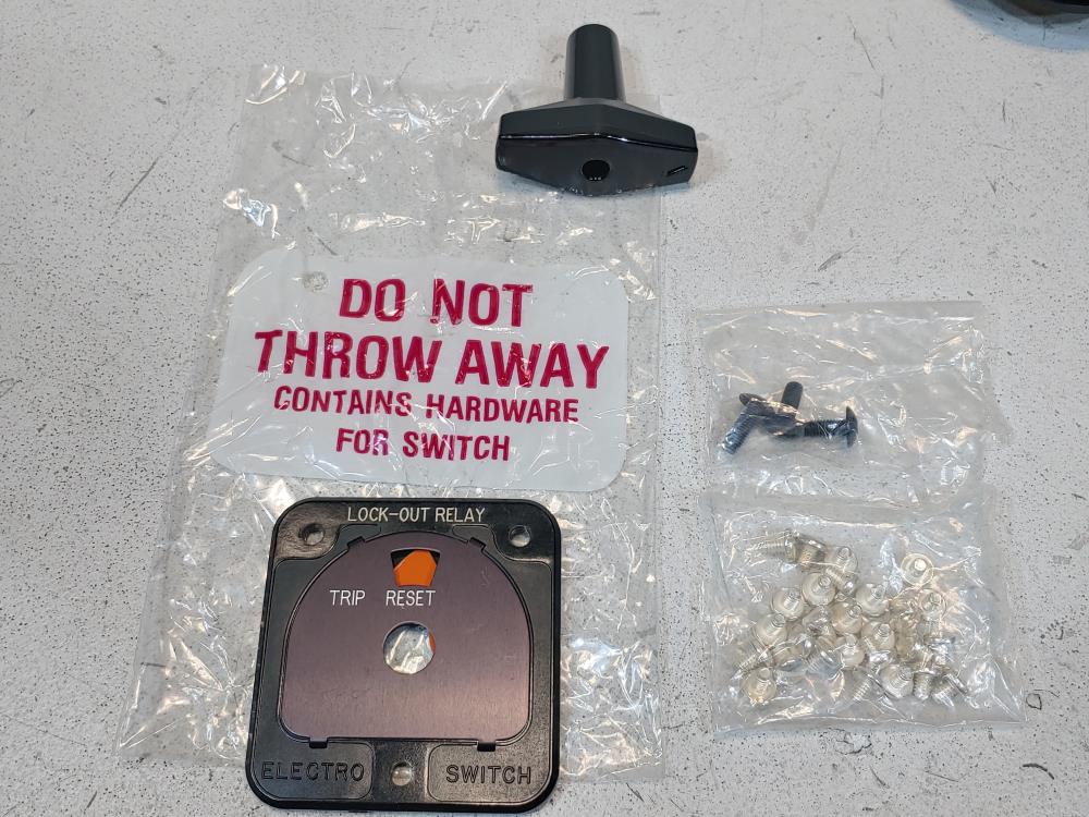 ELECTROSWITCH Manuel Reset Lock Out Relay 7803D