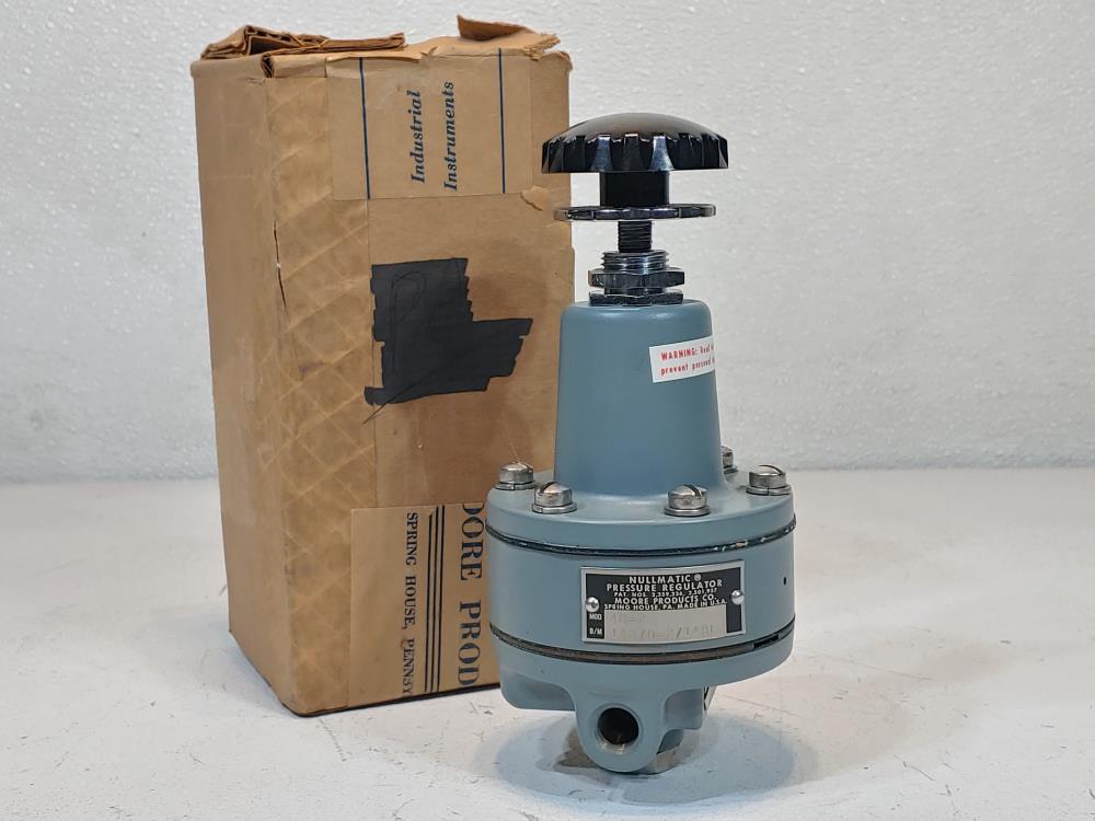 Moore Nullmatic Pressure Regulator Model#: 40-2