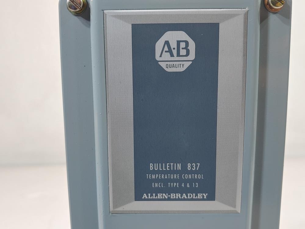 Allen-Bradley Temperature Control Switch Cat #: 837-V2J