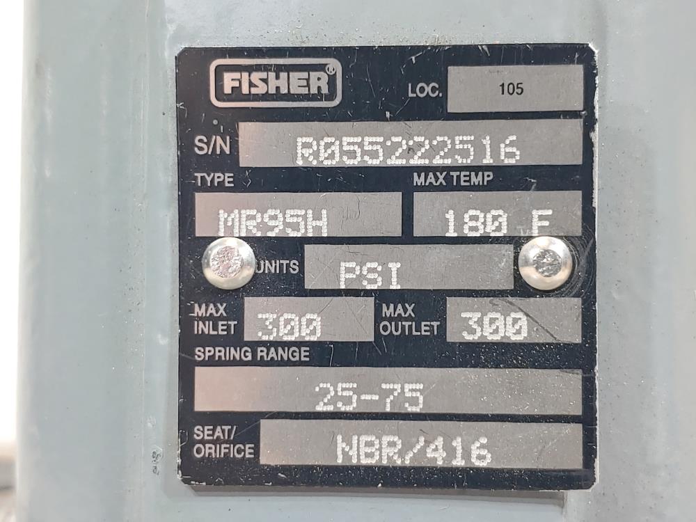Fisher 1" Pressure Regulator Type MR95H