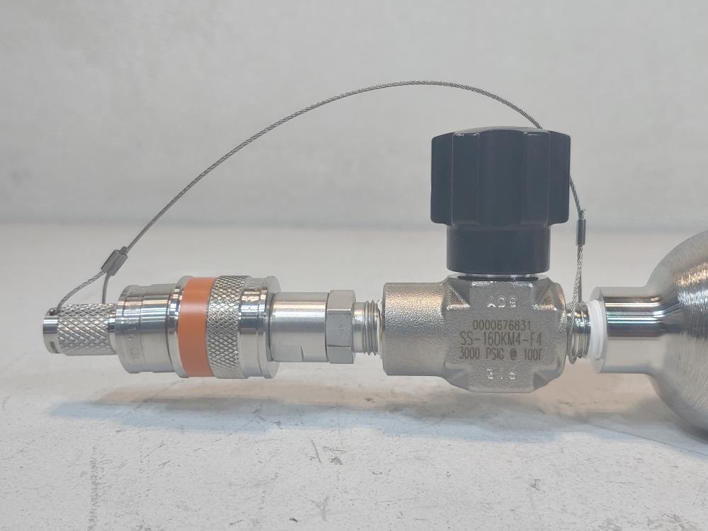 Swagelok Sample Cylinder Assembly P/N: Assembly-41230-1