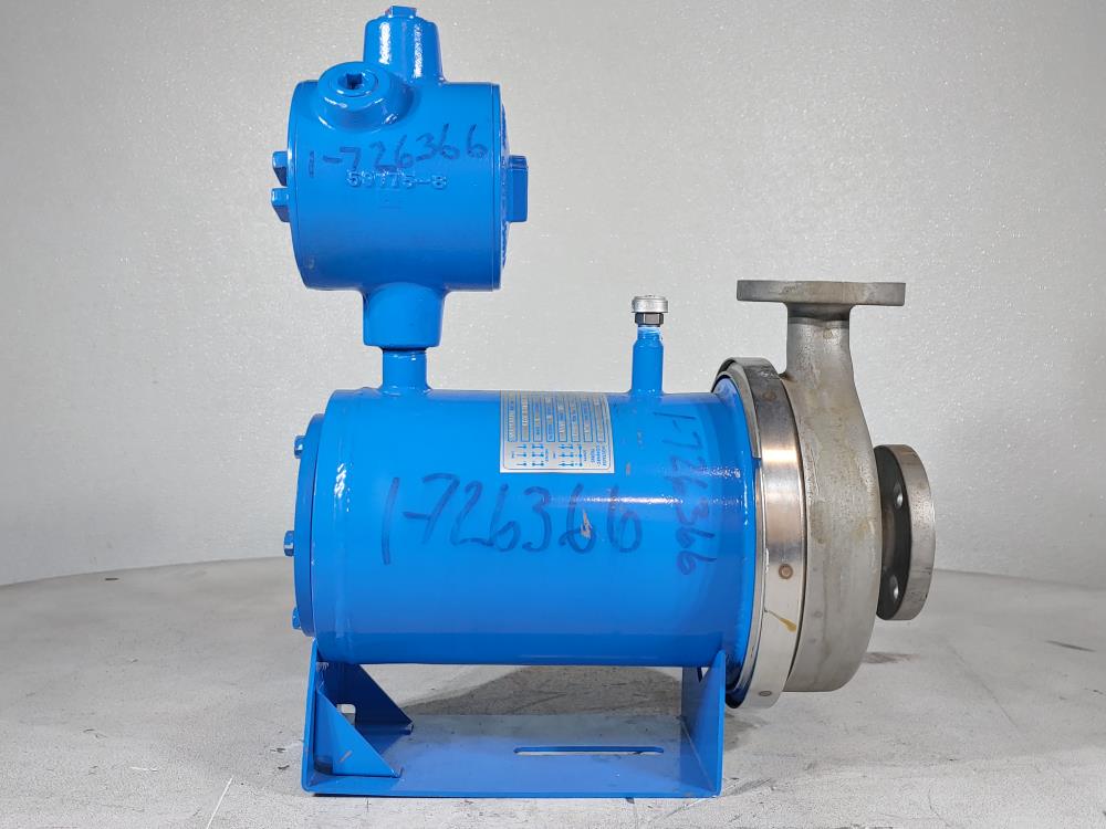 ChemPump 1" x 3/4" Canned Motor Pump JB-3K-1CA20,  Start KVA 29.9