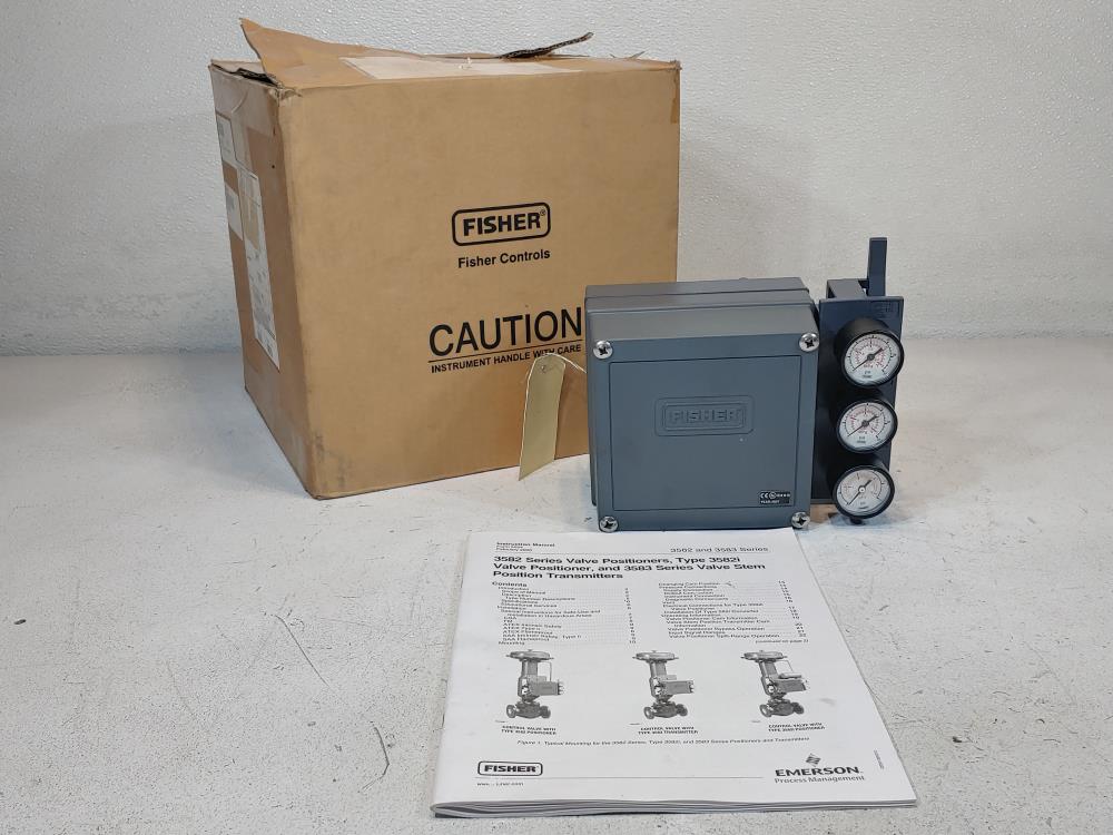 Fisher Pneumatic Single-Acting Valve Positioner Type 3582