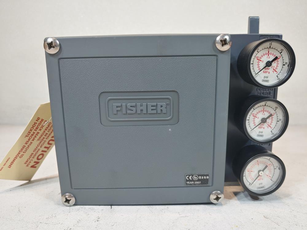 Fisher Pneumatic Single-Acting Valve Positioner Type 3582