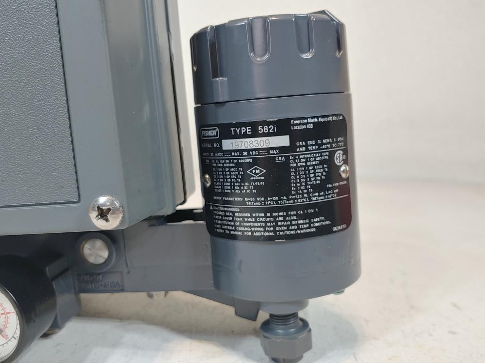 Fisher Valve Positioner 582i ElectroPneumatic Converter