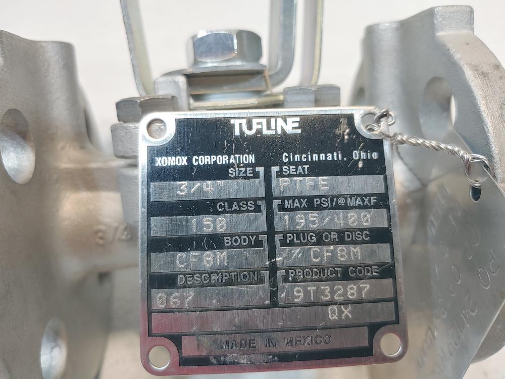 Tufline 3/4" 150 Plug Valve 9T3287