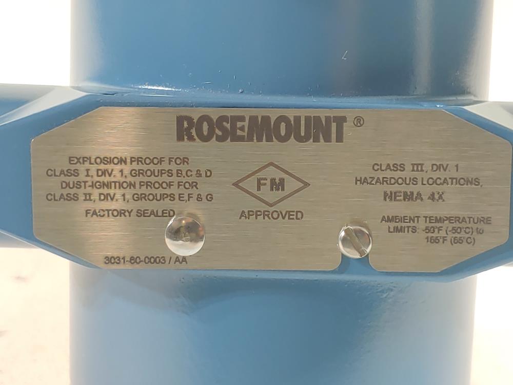 Rosemount 3051 Pressure Transmitter 3051CG3A04A1AH3E5CN