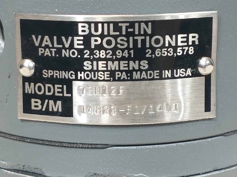 Siemens 73N12F Valve Positioner