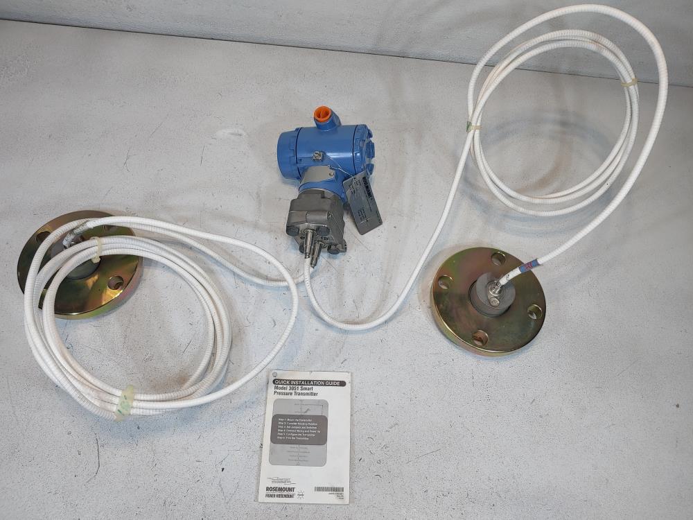 ROSEMOUNT 3051 SMART FAMILY PRESSURE TRANSMITTER  3051CD2A22A1AB4E5T1S8M5