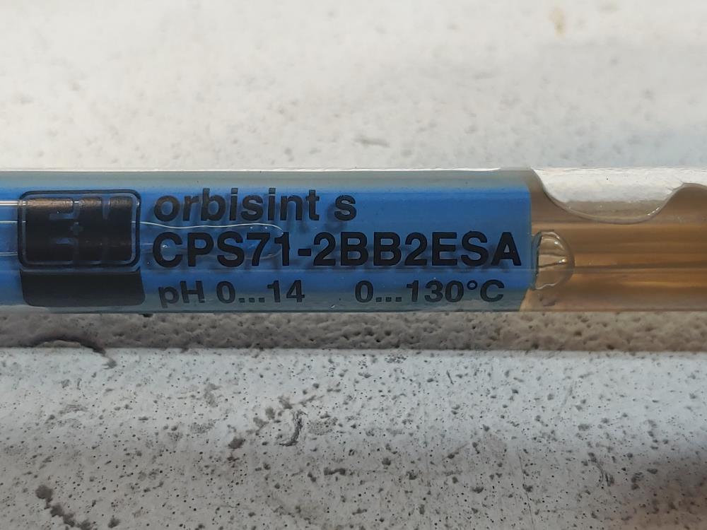 Endress Hauser Hygienic pH Sensor Ceragel CPS712BB2ESA